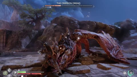 Finally, Payback for all the harassments its given me ( Dragon fight - Crimson Dread ).
