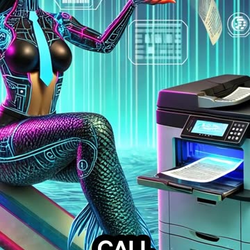 The Photocopier’s Curse #rachael #mermaid