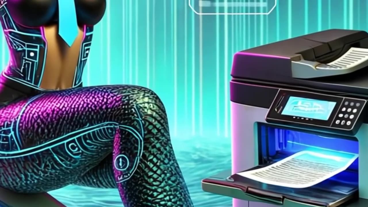 The Photocopier’s Curse #rachael #mermaid