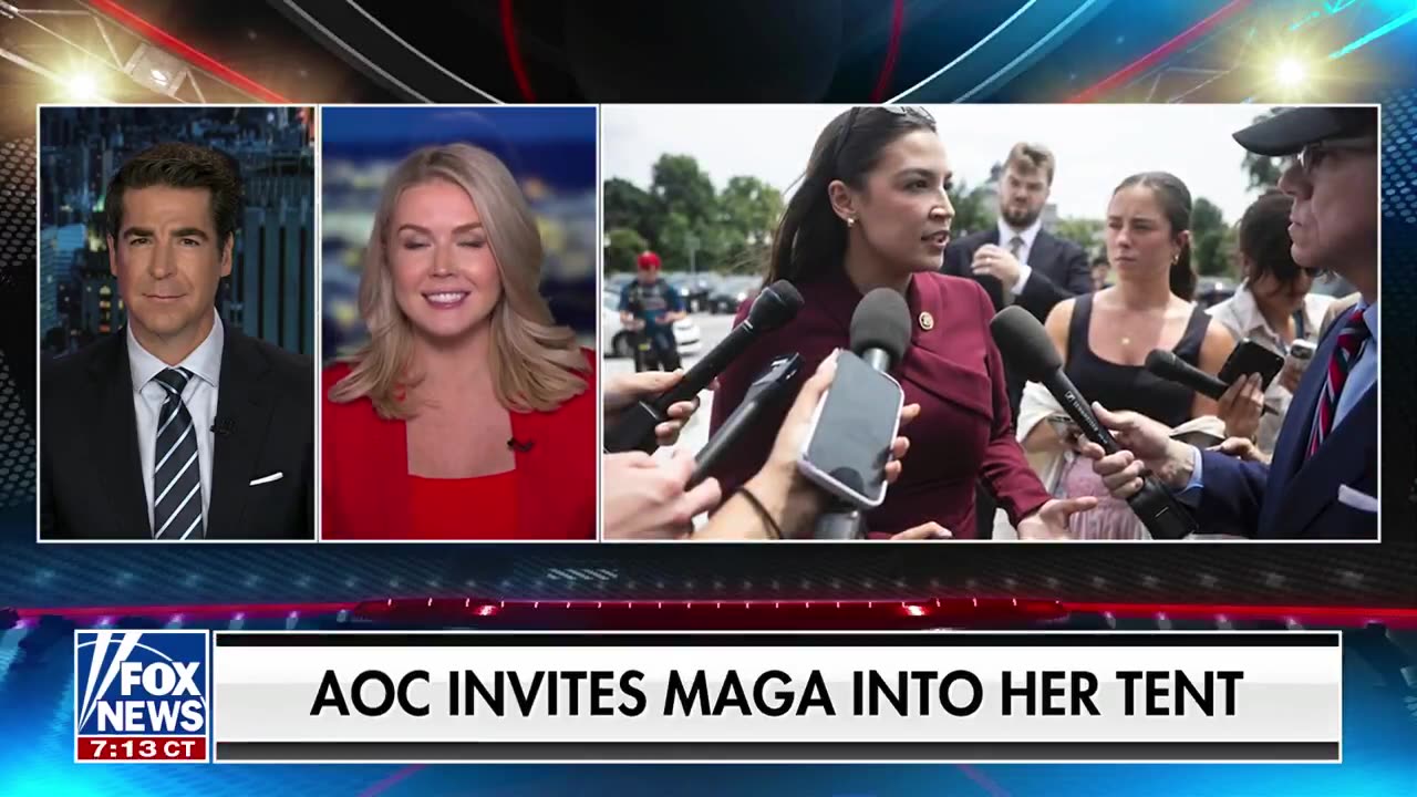 WH Press Sec Leavitt CALLS out AOC for saying MAGA wants to go COMMUNIST
