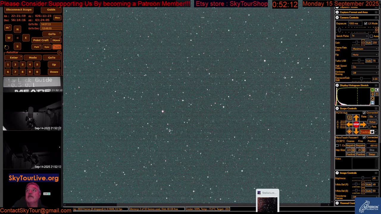 Hey The Arizona Starry Skies Await! The Universe LIVE in Real Time! Come Along!