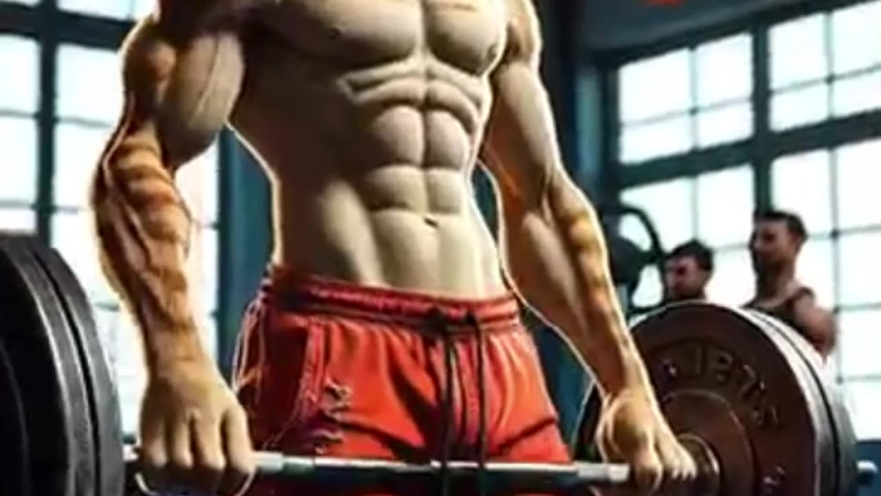 Weak cat turned into muscular catš„¶