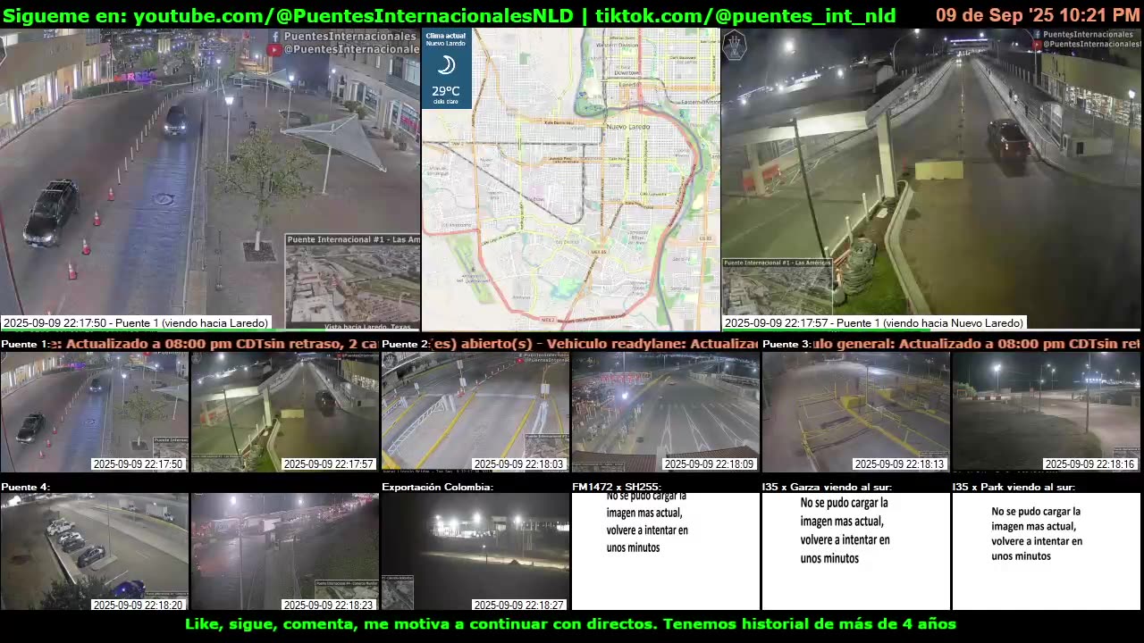 Puentes Internacionales NLD (Youtube / TikTok)