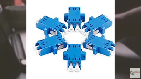 Cable Matters 6-Pack, LC to LC UPC Duplex OS2 Single Mode Fiber Optic Adapter, O