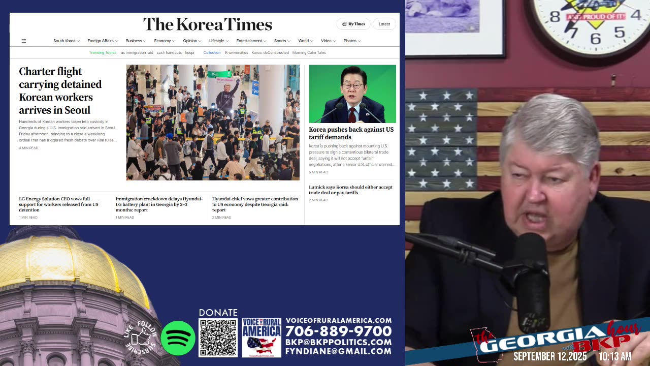 The Georgia Hour - REPLAY - September 12, 2025