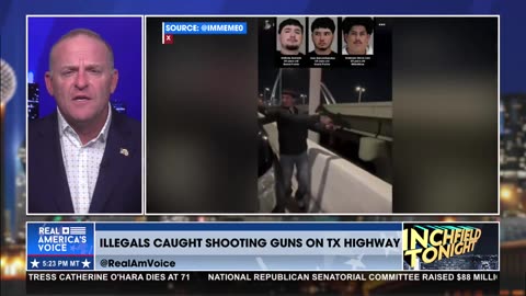 ILLEGALS ARRESTED FOR SHOOTING GUNS OFF TEXAS BRIDGE