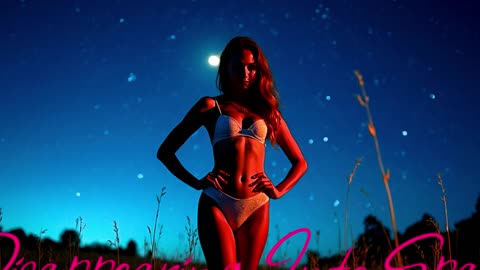 Electronic Music. Song Disappearing Into Space.