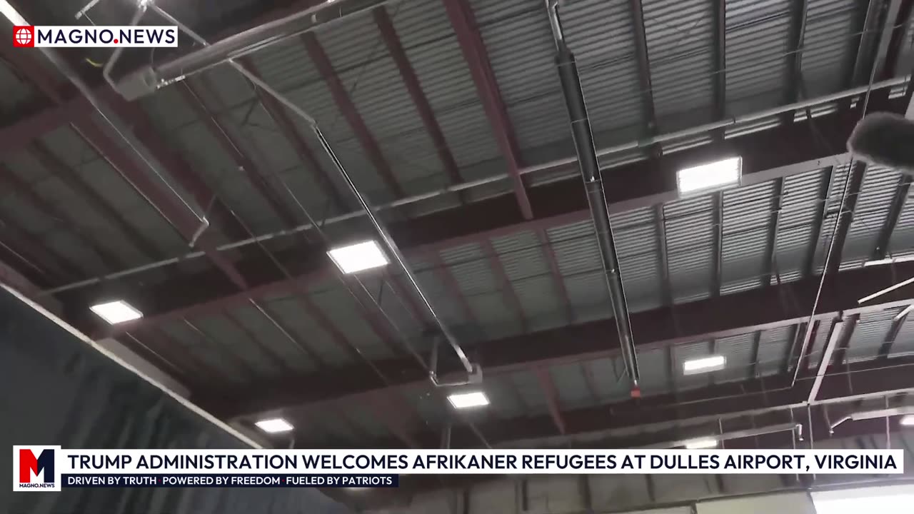 Trump Administration Welcomes Persecuted Afrikaner Refugees from South African [LIVE]