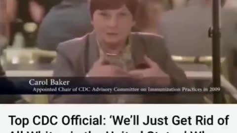 CDC says if USA Whites don't take vaccines, they will have to find another way to Get Rid of Whites
