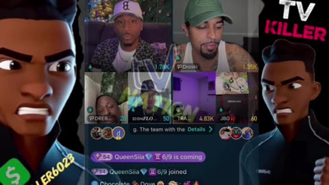 DROSKI tells K.O.B. he didn't know somebody who was on Booger Sugar could have kids.