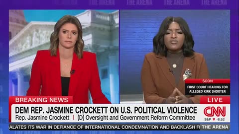 Watch Jasmine Crockett Try To Rationalize How People On The Left Can't 'Make A Shot From 200 Yards'