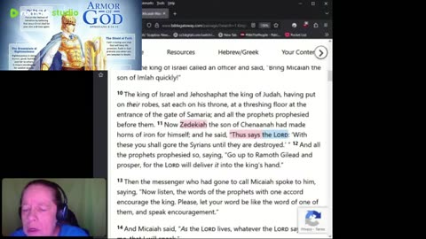 Journey Through The Bible - 1 Kings 22 - Ahab's Death 08132025