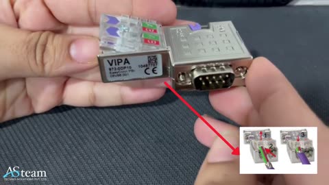 972-0DP10 VIPA Profibus Connector