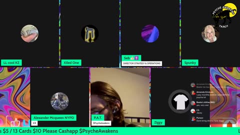 07/08/25 Psyche Awakens VOD: "Tuesday Night Crazy Open Panel Tarot and Cats"