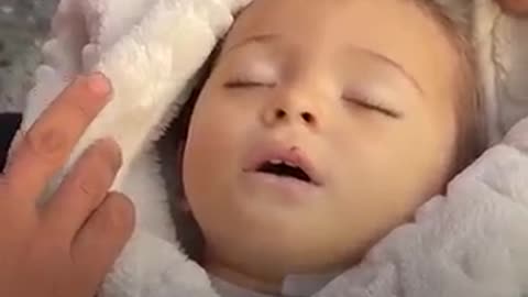 Israeli bombardment causes Palestinian baby to suffer fatal heart attack
