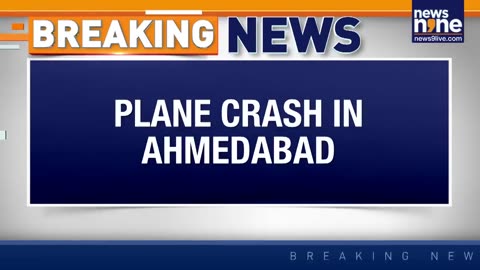Plane crash in india flight from Ahmedabad to lendon on 1:40