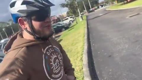 “Bicycle Predator” Caught Trying to Meet Minor — Gets a Painful Reality Check 🚨