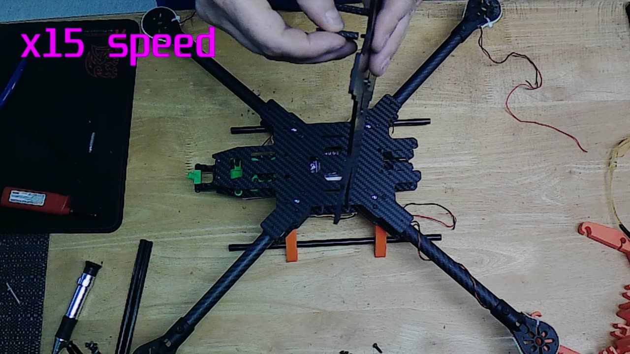Dismantling The Prototype Octo Quad and Installing New Landing Gear