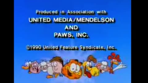 Garfield And Friends Season 3 Outro With Season 5 Music