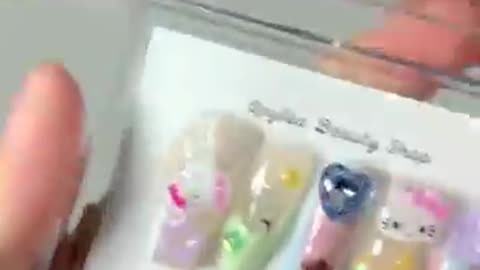 Incredible: Is this your press on nails? #kawaii #cute #pressonnails #nails #nai