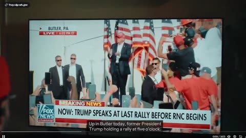 "Làn sóng thay đổi đang càn quét đất nước" – Tổng thống Trump
