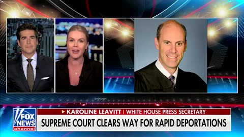 Press Sec hails the SCOTUS decision on foreign terrorist deportations as a "massive victory"