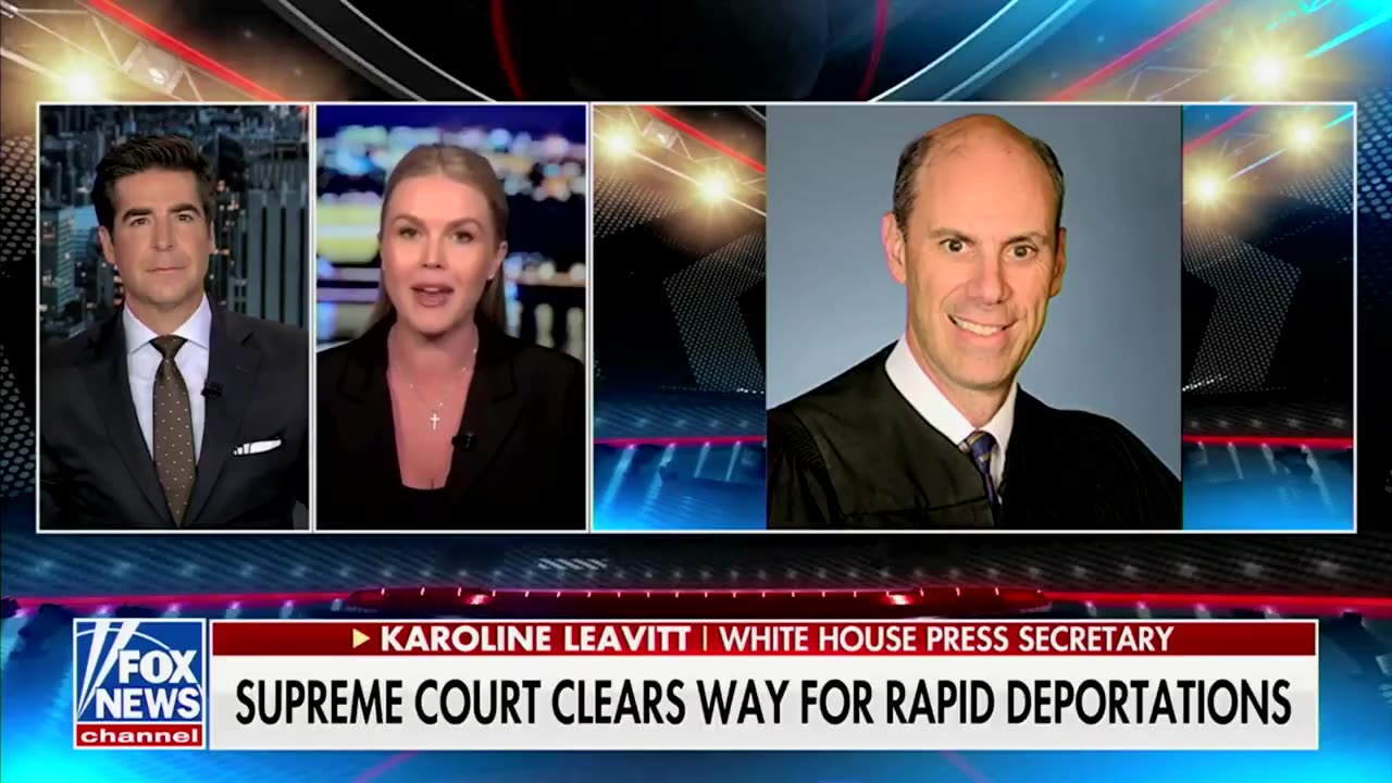 Press Sec hails the SCOTUS decision on foreign terrorist deportations as a "massive victory"
