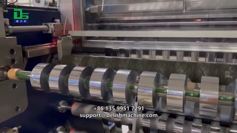 High-speed aluminum foil slitting machine, speed increased by 5-10 times