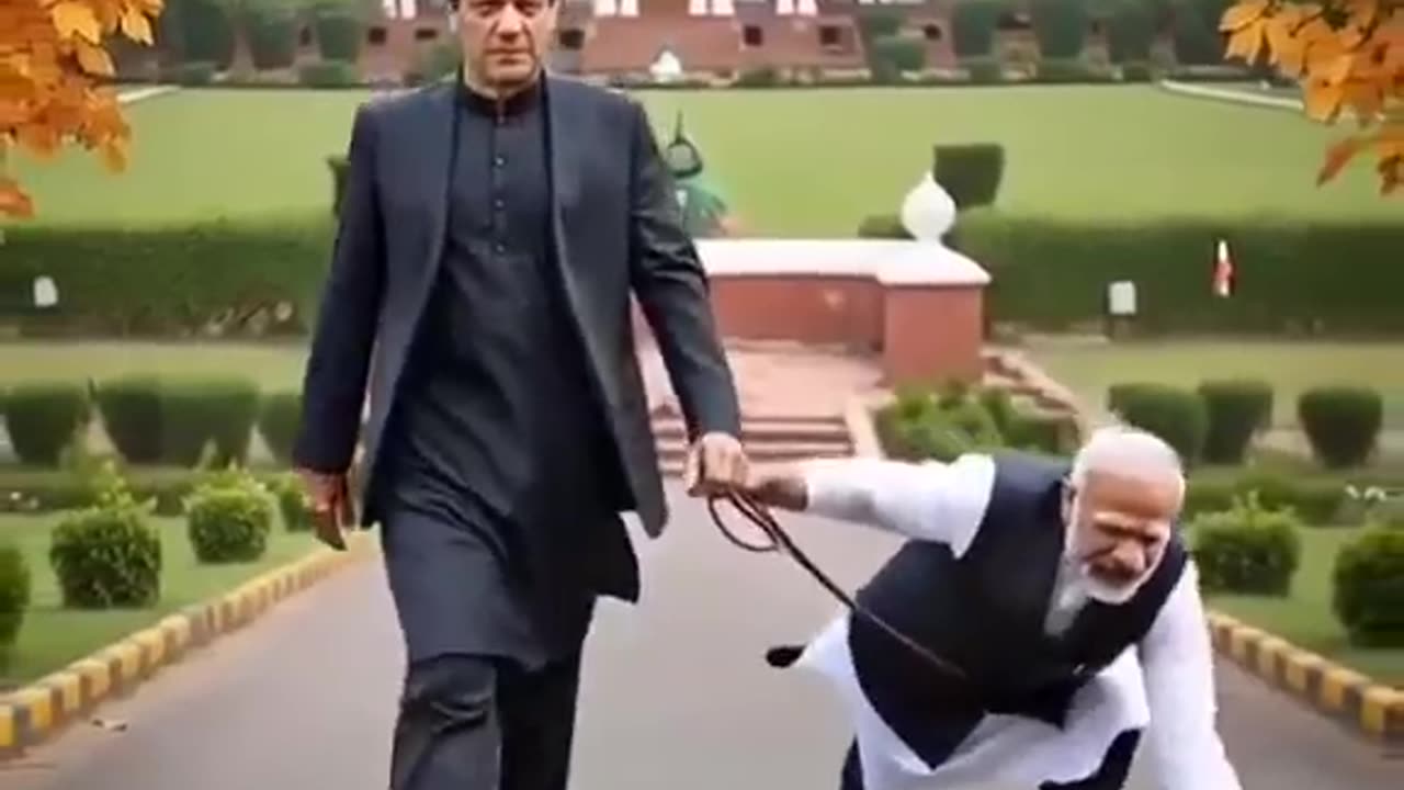 Imran khan's new dog modi 🤣🤣🤣