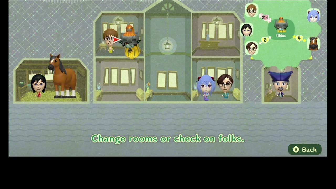 Playing Miitopia