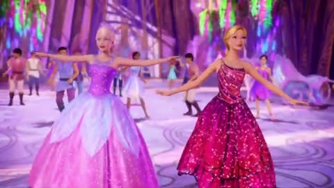 Barbie- Mariposa y La Princesa de las Hadas' - Baile de Crystal HD [Espa¿╣0¿¿9ol