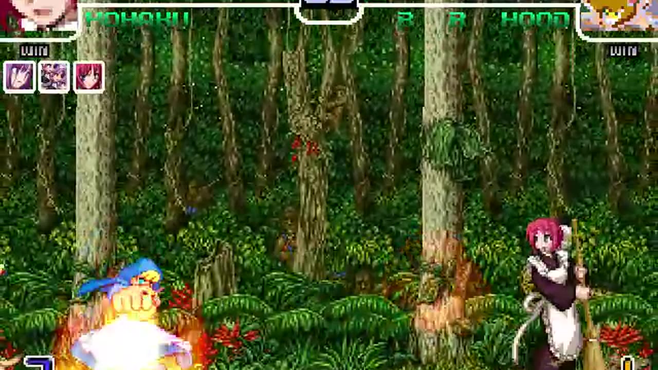 Hisui, Kohaku, and the Mech Hisuis (Me) vs B. B. Hood