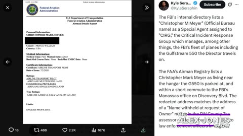 FBI Whistleblower Pressure Campaign Gains Traction With Reported Senior Executive Firings! 8/7/25