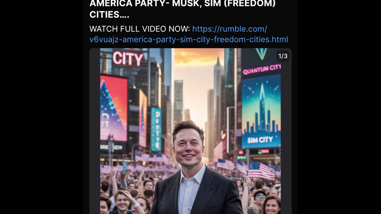 AMERICA PARTY - SIM CITY (FREEDOM) CITIES
