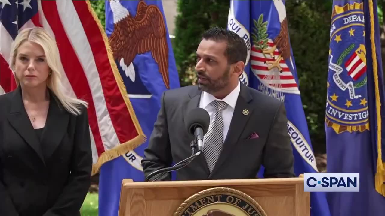 Director Kash Patel unleashed