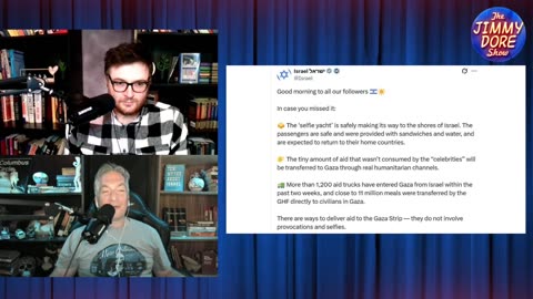 Greta Thunberg's Freedom Flotilla prevented from reachingGaza and passengers kidnapped by IDF▮The Jimmy Dore Show