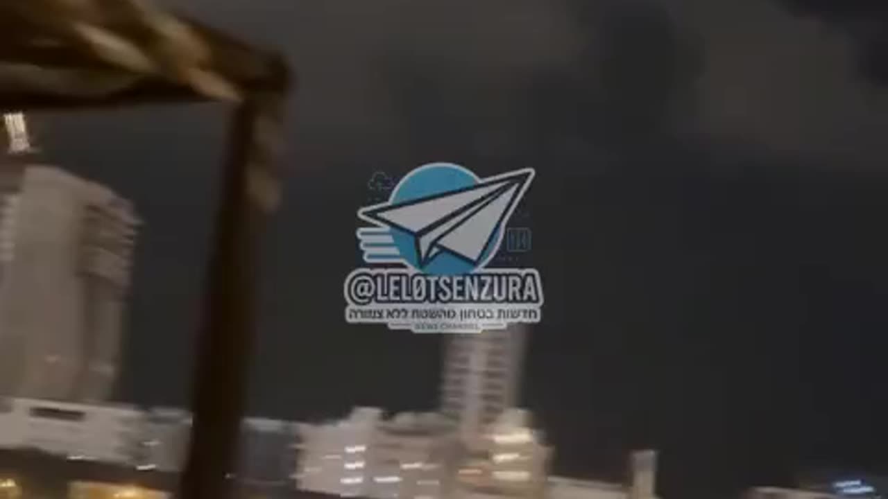 Iranian Missile Hits Tel Aviv