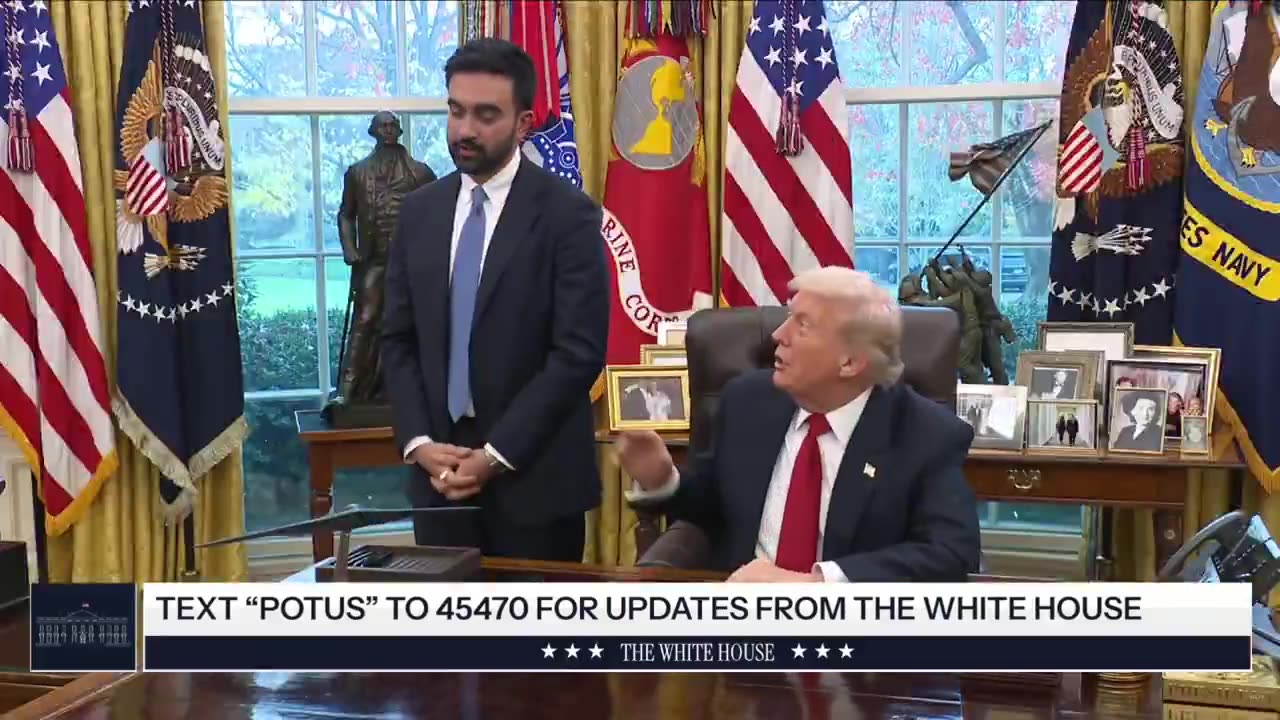 President Trump Has Hilarious Response When Zohran Mamdani Is Asked About 'Fascist' Comments