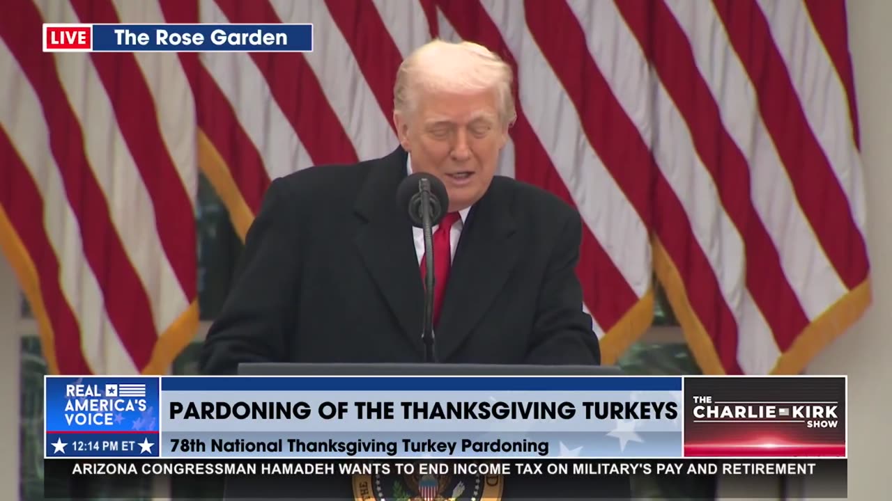 POTUS TO PARDON MAHA TURKEYS