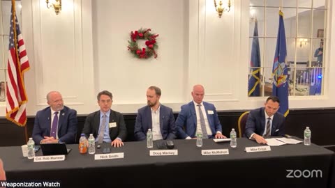 Panel Discussion with Weaponization Watch