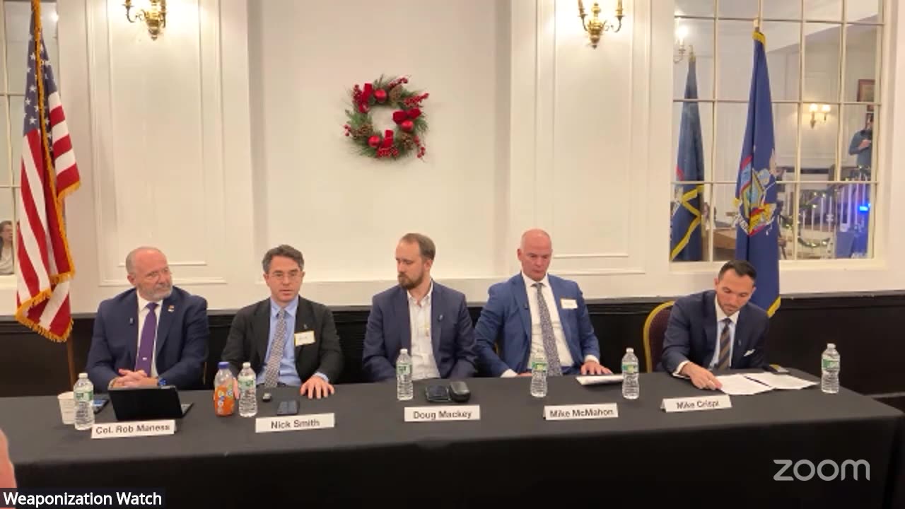 Panel Discussion with Weaponization Watch