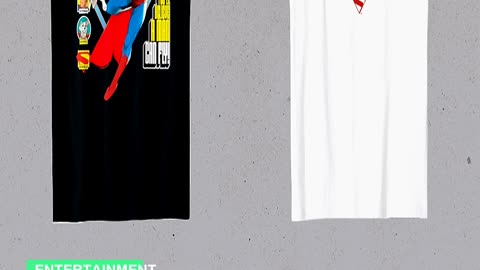 Dc Comics Unveils Official Superman Tshirt Coll