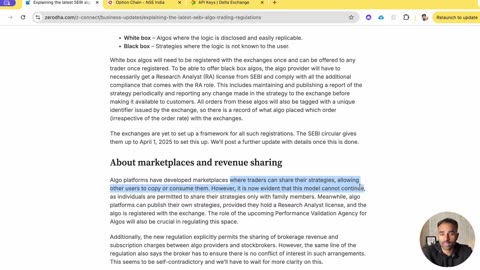 SEBI Algo Trading New Rules Explained | Impact on Retail Traders & Platforms