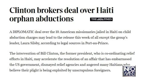 Clinton Haiti USAID Ties Come Back To Haunt