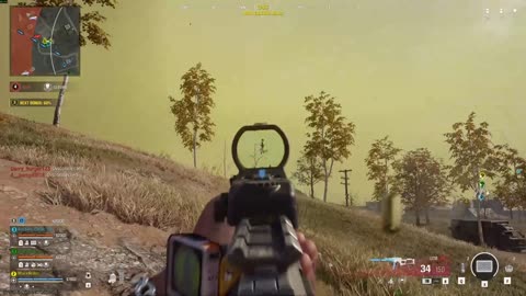 Warzone - Wiped a squad with a point blank mine
