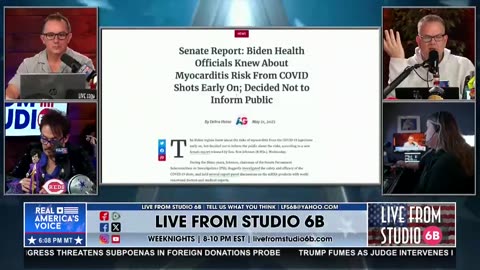 SENATE REPORT: BIDEN HEALTH OFFICIALS KNEW OF RISKS OF COVID VACCINE
