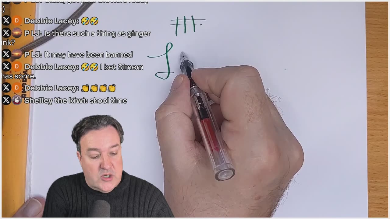 Fun With Fountain Pens - Iraurita calligraphy set with Moonman (Majohn) Bingdilian ink