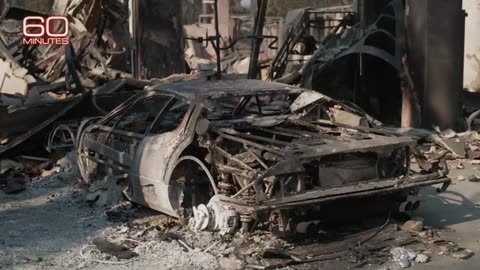 California wildfires left behind 9 billion pounds of toxic ash and debris 60 Minutes