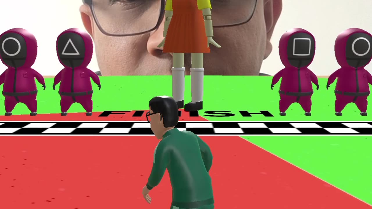 Squid Game Green Light Red Light #squidgame #squidgame2 #greenlightredlight
