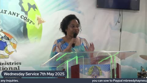 Wednesday service 7th May 2025